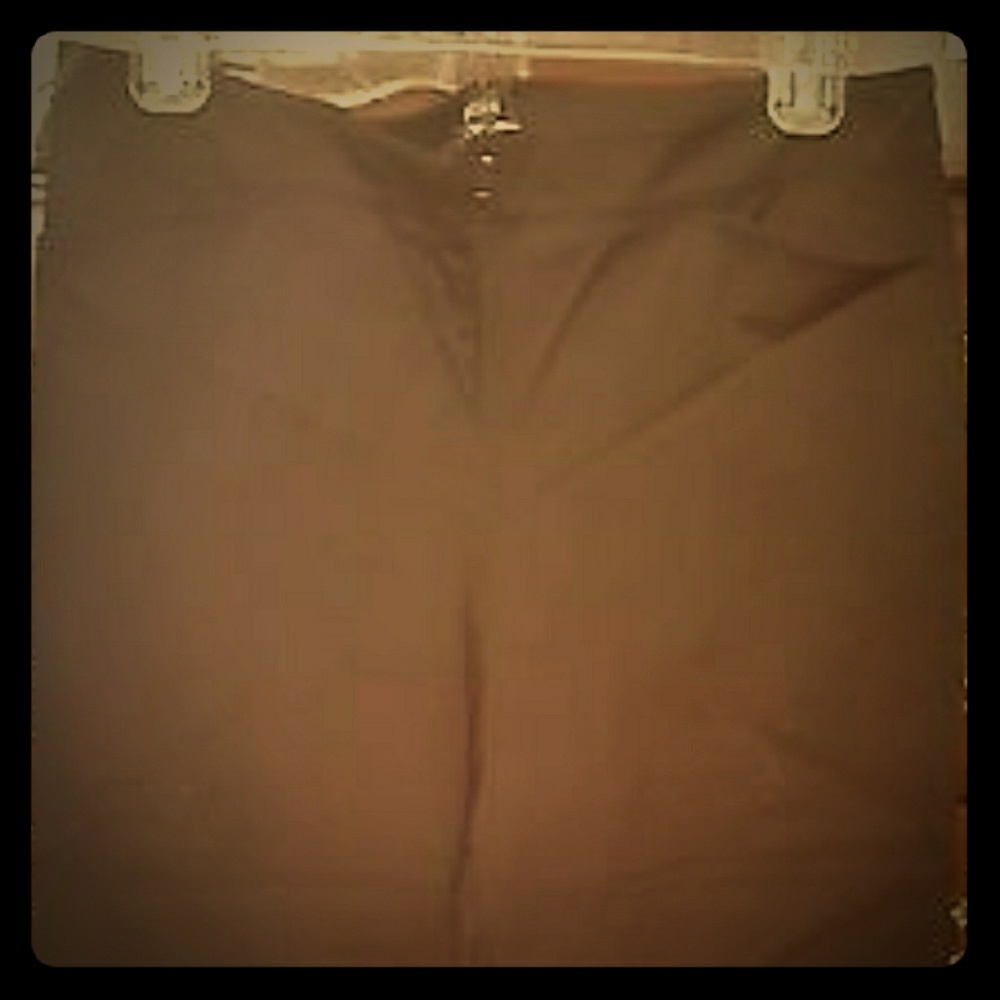 NWT Eileen Fisher black stretch cotton pants PL